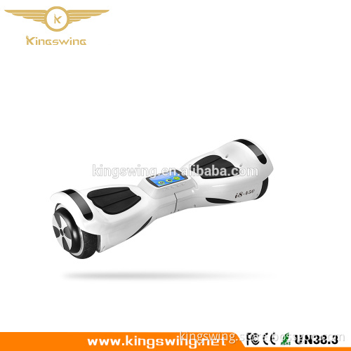 2016 Holloween gift Kingswing two wheel Kids kick Study Screen skateboard 2 wheels self-balancing mobility electric scooter